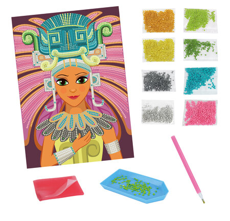 Kit créatif enfant Diamants Princesse maya - La Poste