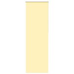 vidaXL Store enrouleur occultant jaune largeur du tissu 70 7 cm