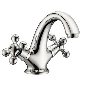 SCHÜTTE Mitigeur de lavabo à 2 poignées ELK Chrome