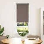 vidaXL Store enrouleur occultant café 55x175cm largeur du tissu 50 7cm