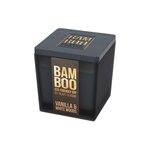 Bougie bambou heart and home vanille et bois blond