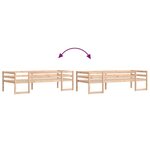 vidaXL Cadre de lit pour enfants 80x200 cm bois de pin massif