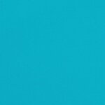 vidaXL Coussin rond turquoise Ø 100 x11 cm tissu oxford