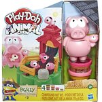 Play-doh animal crew  pate a modeler  les cochons farceurs