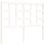 vidaXL Cadre de lit sans matelas blanc 120x200 cm bois de pin massif