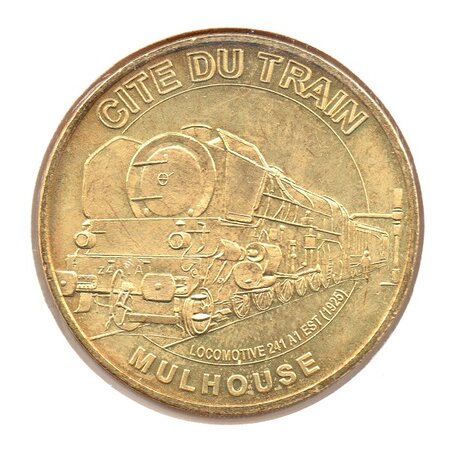 Mini médaille monnaie de paris 2008 - cité du train