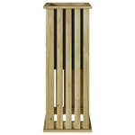 vidaXL Jardinière avec Doublure 33x33x85 cm Bois Imprégné de Pin