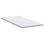 vidaXL Coussins de Matelas Blanc 90 x 190 cm