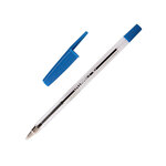 Recharge stylo-bille sur socle largeur moyenne coloris bleu Q-CONNECT