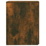 vidaXL Armoire d'apothicaire Chêne fumé 20x45 5x60cm Bois d'ingénierie