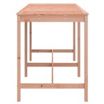 vidaXL Table de jardin 203 5x90x110 cm bois massif de douglas
