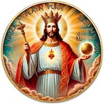 Pièce de monnaie en Argent g 31.1 (1 oz) Millésime 2024 CRISTO REY
