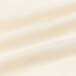 vidaXL Jeté Crème 280 x 210 cm Toison