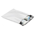 Pochette plastique opaque super raja - pochette blanche 48x32 cm (lot de 250)