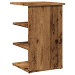 vidaXL Buffet vieux bois 35x35x55 cm bois d'ingénierie