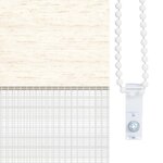 vidaXL Store zèbre beige marbré largeur du tissu 140 9 cm polyester