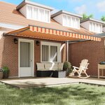 vidaXL Cadre d'auvent Multicolore 450 × 300 cm