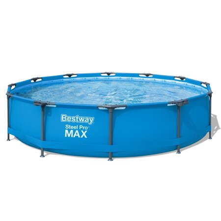 Bestway ensemble de piscine steel pro max cadre 366 x 76 cm