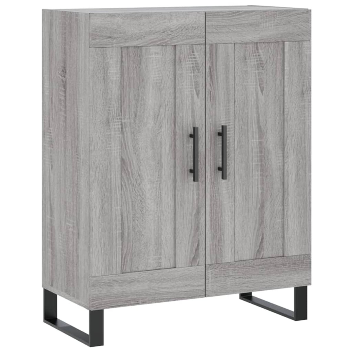 Buffet - Armoire De Rangement Enfilade Sonoma Gris 69,5x34x90 Cm Bois D Bv973451 Bonnevie 64432051
