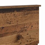 vidaXL Tête de lit Bois Ancien 160 cm Bois d'ingénierie
