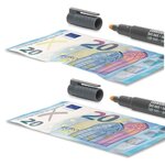 1 Stylo détecteur de faux billets pour la vérification des billets de banque Safescan 30