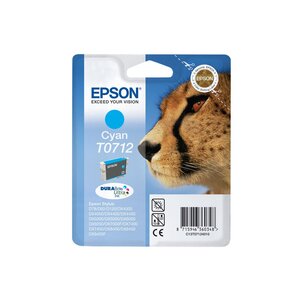 Cartouche d'encre epson guepard t0712 (cyan)