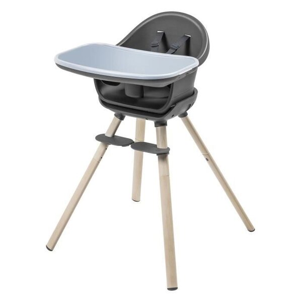 Chaise haute bébé évolutive 8 en 1 Chaise haute/Réhausseur/Tabouret/Bureau De 6 mois à 5 ans Beyond Graphite2 Eco