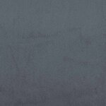 vidaXL Cadre de lit sans matelas gris foncé 90x190 cm velours