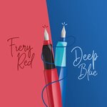 Stylo plume twist fiery red  rouge pelikan