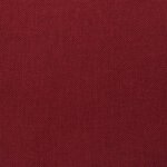 vidaXL Chaise pivotante de salle à manger Rouge bordeaux Tissu