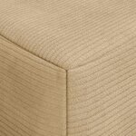 vidaXL Canapé-lit pliable Vert Gris 60 x 70 x 41 cm Tissu