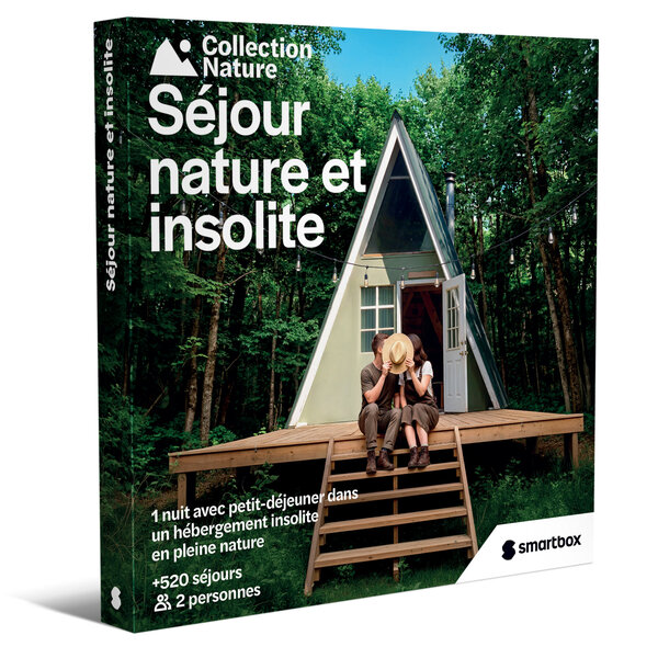 SMARTBOX - Coffret Cadeau Séjour nature et insolite -  Séjour
