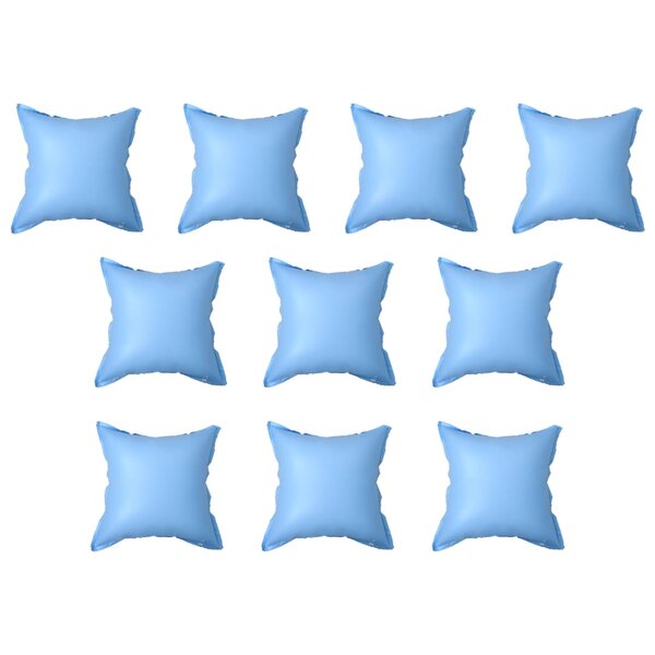 vidaXL Oreillers gonflables de housse de piscine hors sol 10 Pièces PVC