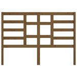 vidaXL Tête de lit Marron miel 141x4x104 cm Bois massif de pin