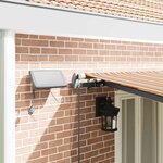 vidaXL Auvent Rétractable Multicolore 600 × 300 cm tissu