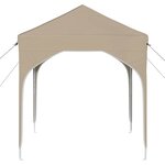 vidaXL Tente de fête pop-up 194 x 194 x 245 cm Crème