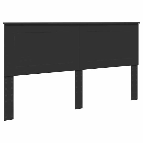 vidaXL Tête de lit Chêne noir 180 cm Bois d'ingénierie