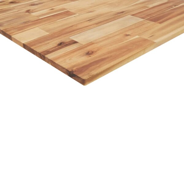 Vidaxl Dessus De Table à Bord Vivant 60x60x3,8 Cm Bois Massif Manguier