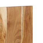 vidaXL Tête de lit 200 cm bois massif d'acacia