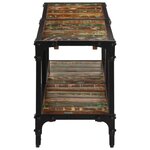 vidaXL Meuble TV 150x30x41 cm bois massif de récupération