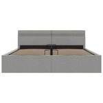 vidaXL Cadre de lit à rangement hydraulique sans matelas 160x200 cm