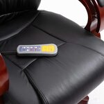 vidaXL Chaise de bureau Noir Similicuir