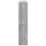 vidaXL Bibliothèque sonoma gris 100x33x156 5 cm bois d'ingénierie