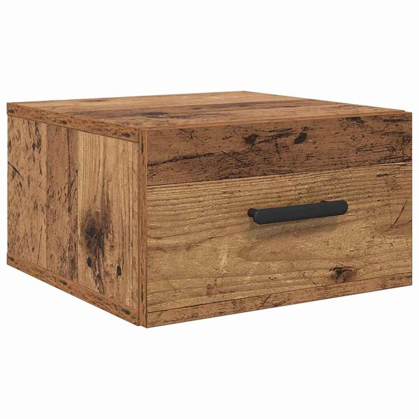 vidaXL Cabinet de chevet Bois ancien 35 x 35 x 20 cm Bois d'ingénierie
