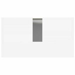 vidaXL Armoire de salle de bain Blanc 60x33x61 cm Bois d'ingénierie