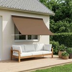 vidaXL Auvent Taupe 200 x 150 cm