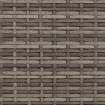 vidaXL Table de Dîner avec stockage Gris et Acacia 70 x 70 x 73 cm