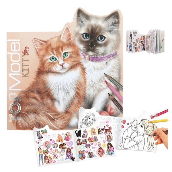 Livre de coloriage-  Kitty