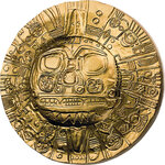 Pièce de monnaie en Argent 25 Dollars g 500 (1/2 Kg) Millésime 2023 INCA SUN GOD 1/2