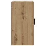 vidaXL Armoire murale chêne artisanal 60x31x60 cm bois d'ingénierie